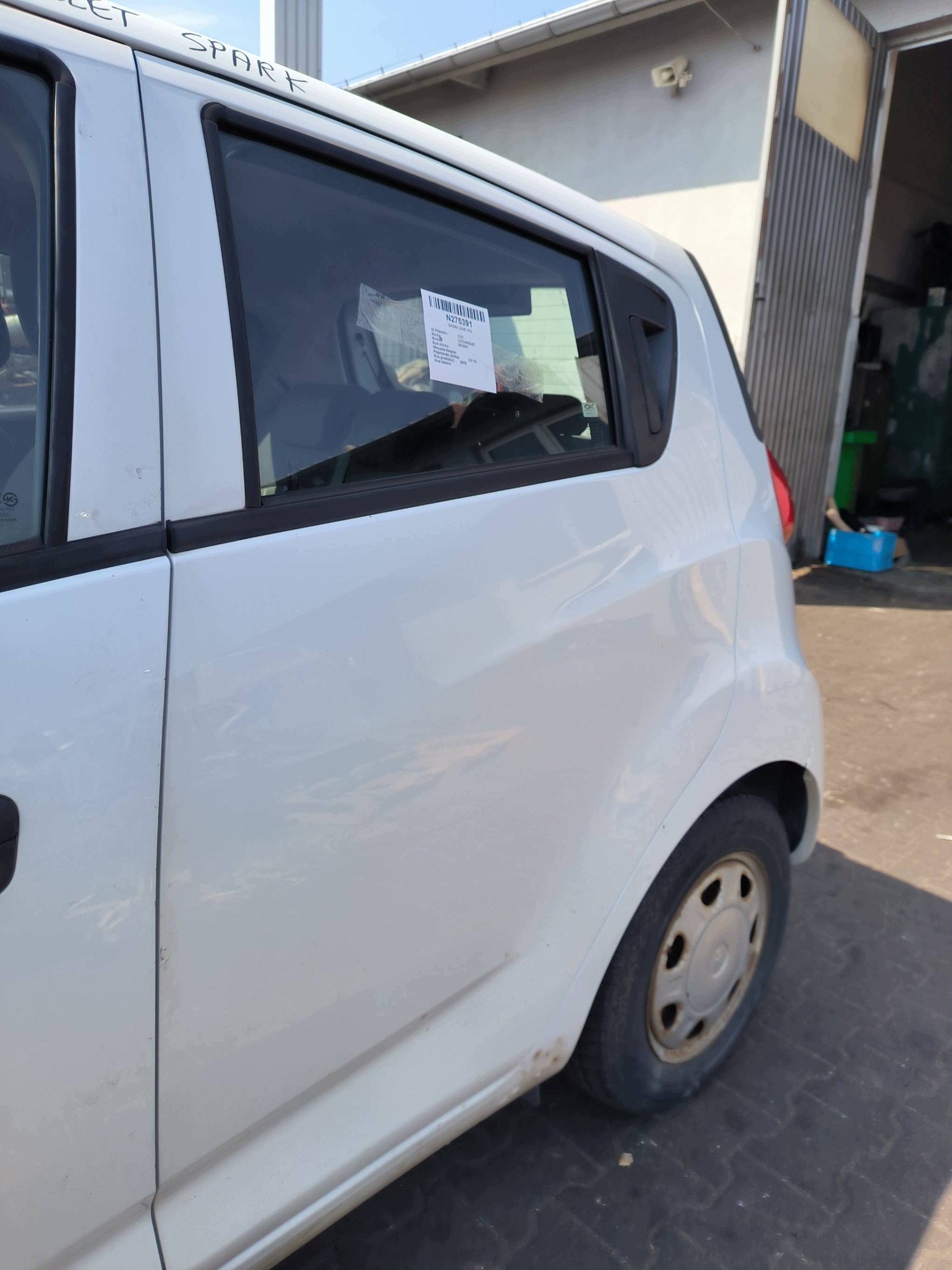 Tür links heck BIALE CHEVROLET SPARK III