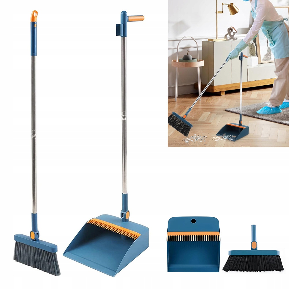 Levně Sada Na Úklid Smetáček Smetáček Lopatka Leniuch Pro Bez Ohýbání