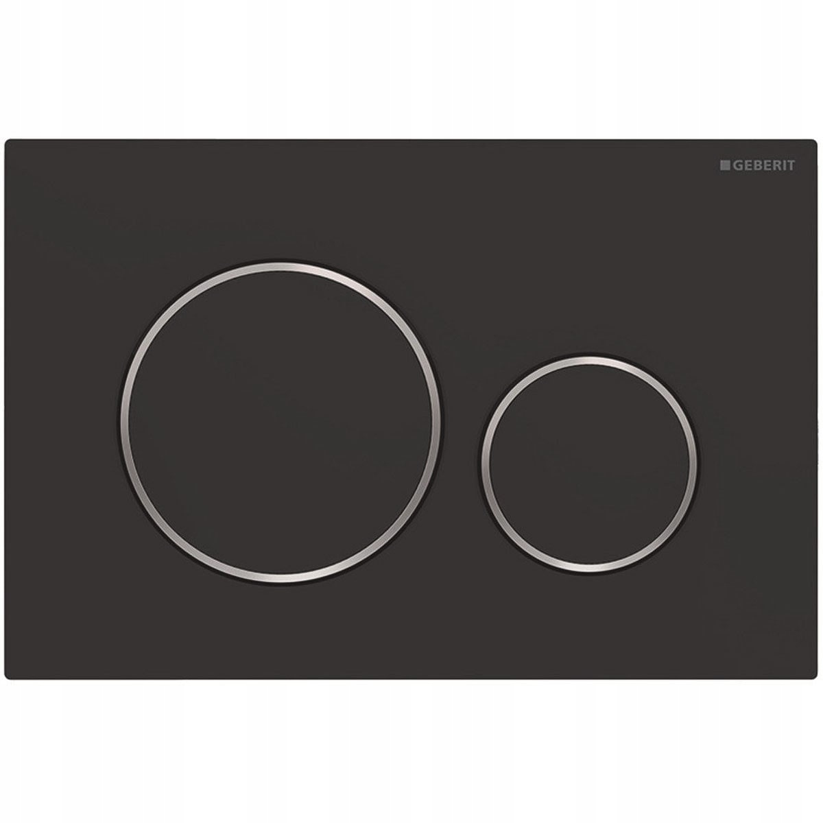 Splachovacie tlačidlo pre Wc Geberit Sigma, čierne, 115.882.14.1