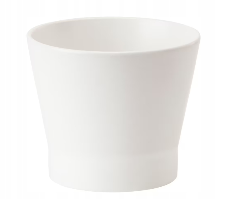 

Ikea Papaja Osłonka doniczki, biały 9 cm