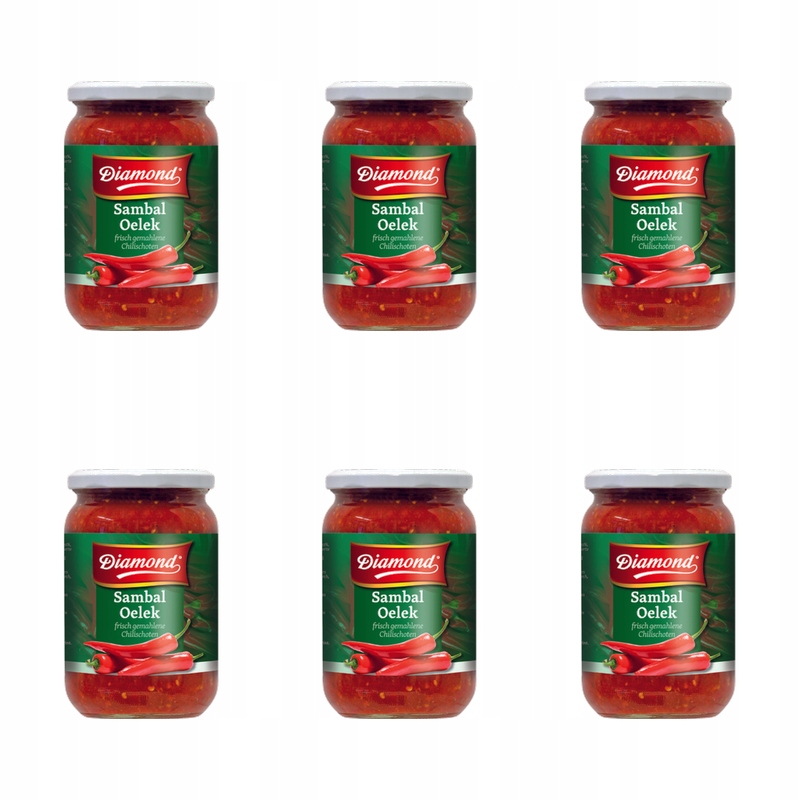 Sambal Oelek 740g Diamond X6