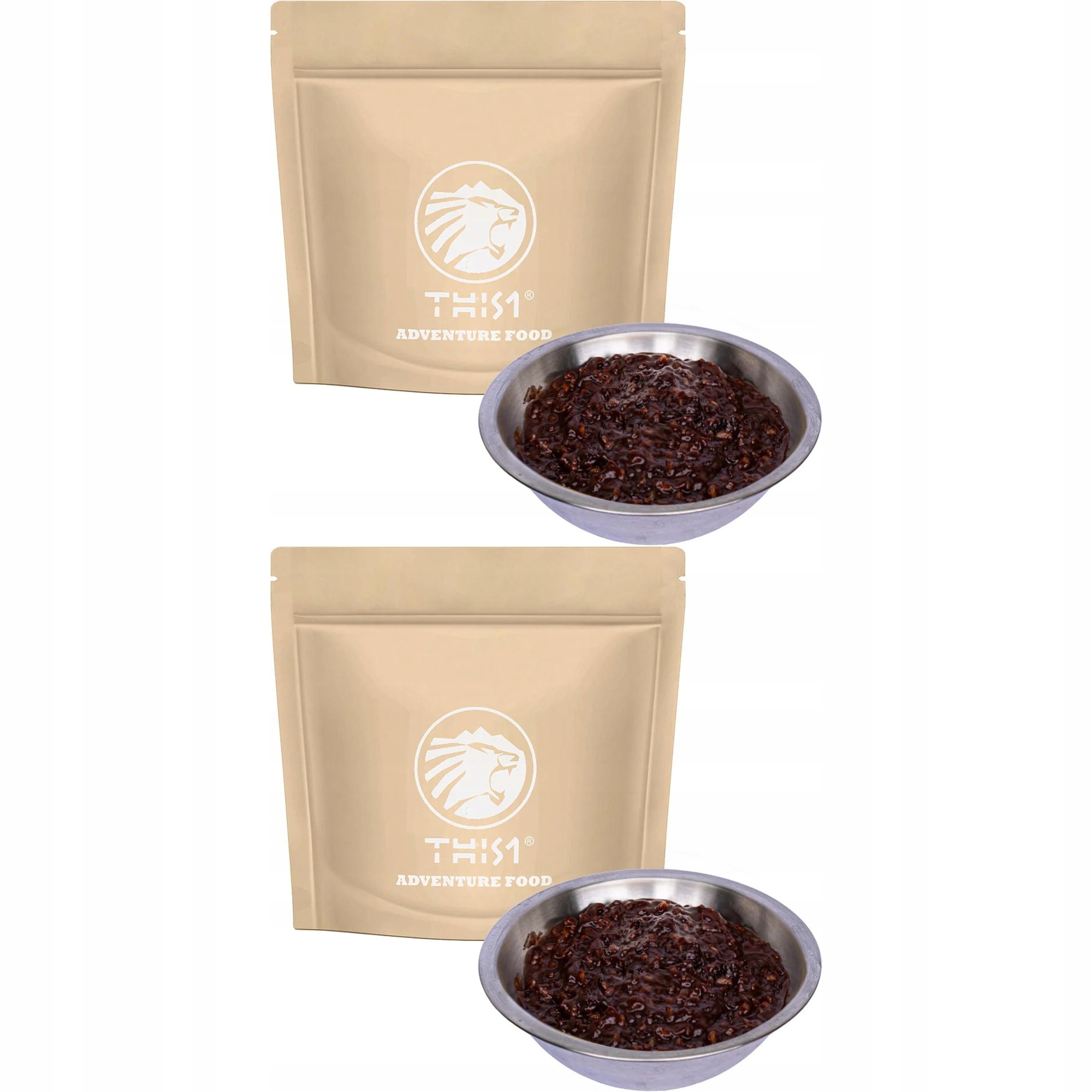2 x Pudding ryżowy o smaku czekolady 100 g 350 g THIS-1