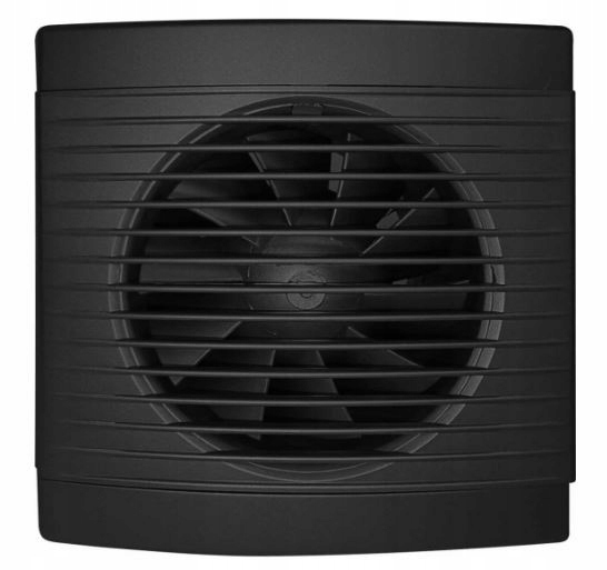 Ventilátor fi 100 mm Play Wch Časovač Higrostat čierny tichý