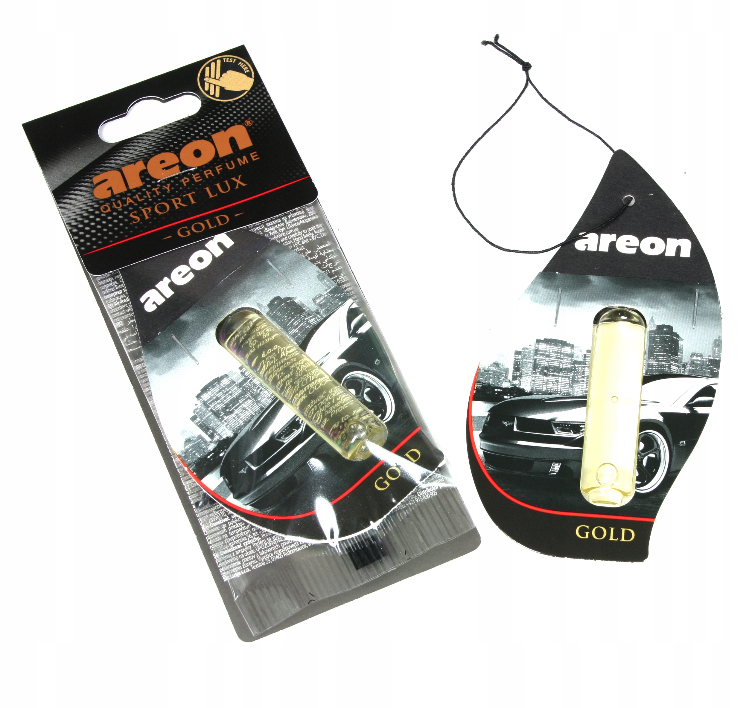

Areon Zapach Do Samochodu Sport Liquid Gold