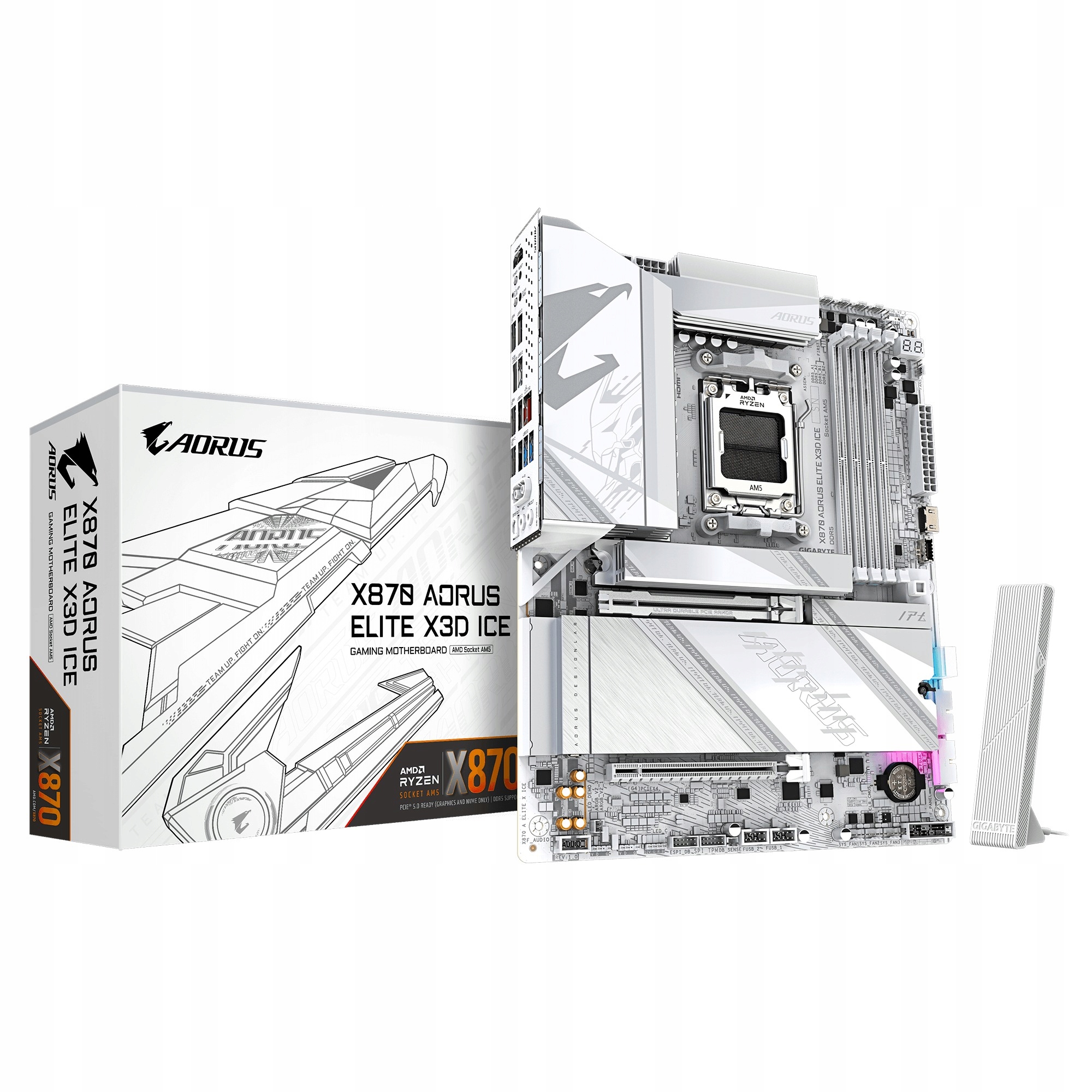 Gigabyte X870 Aorus Elite X3D ICE/AM5/ATX