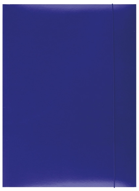 Teczka z gumką granatowa Barbara