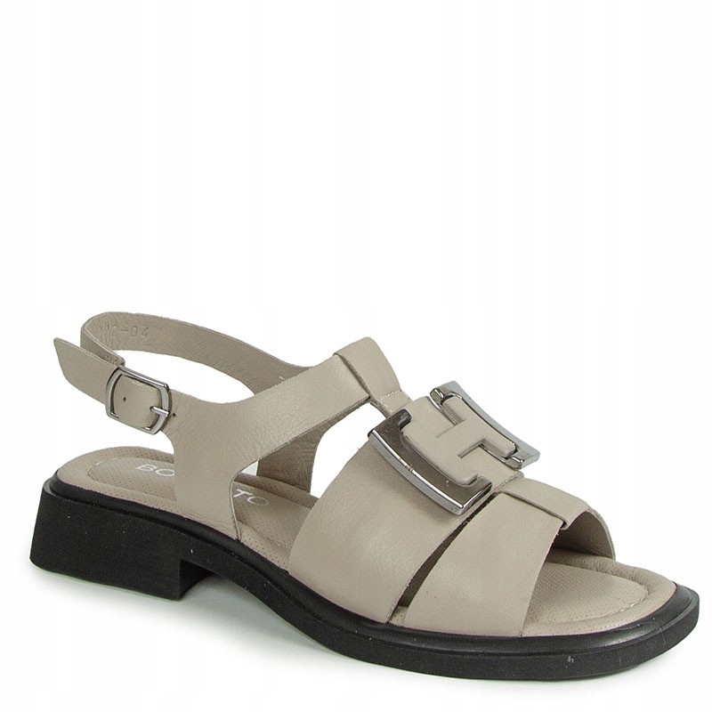 Boccato 289.292 Béžové Kožené Sandály 36