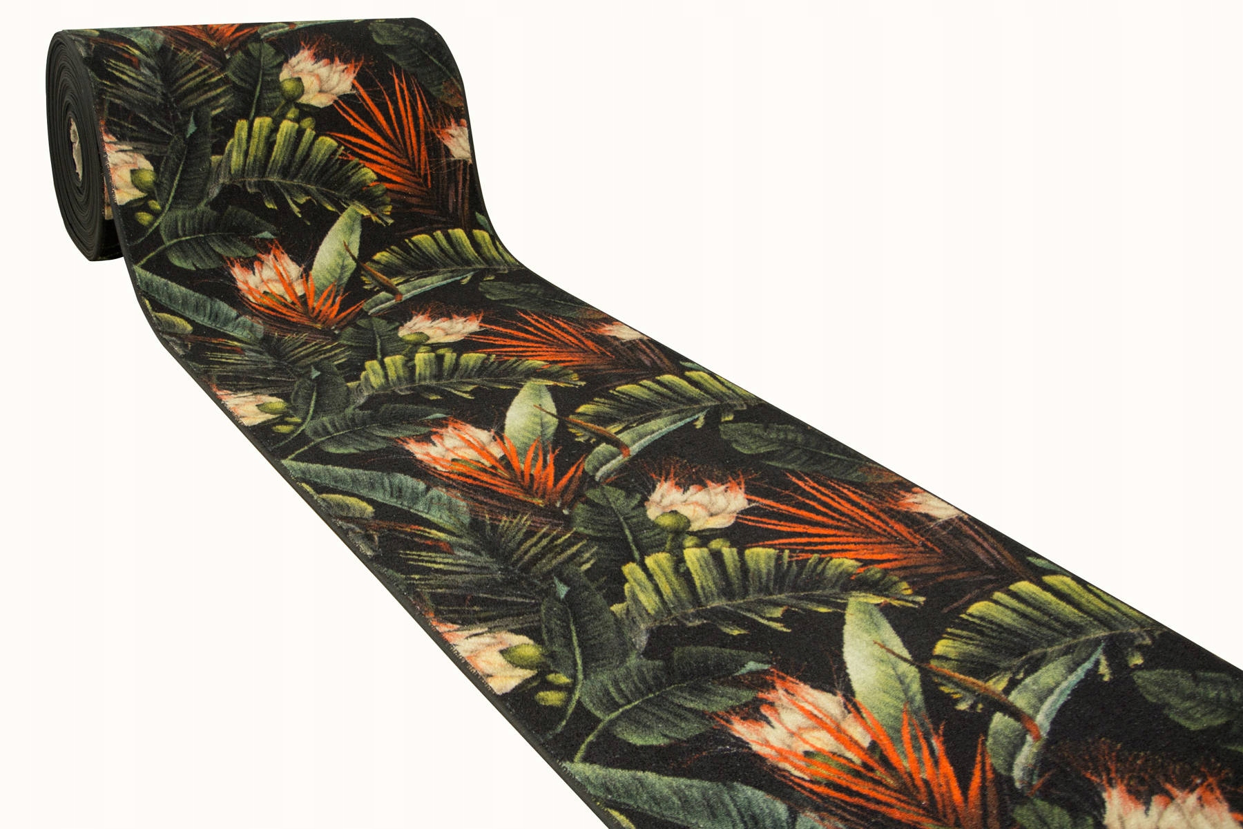 

szer. 80 cm Modny Chodnik Liście Palmy Kwiaty