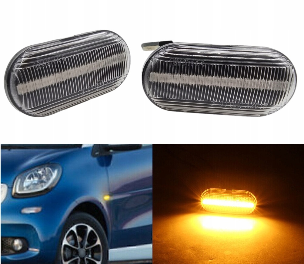 Led Statické Směrovky Dacia Dokker 12-16 Duster I 10-17 Lodgy Logan