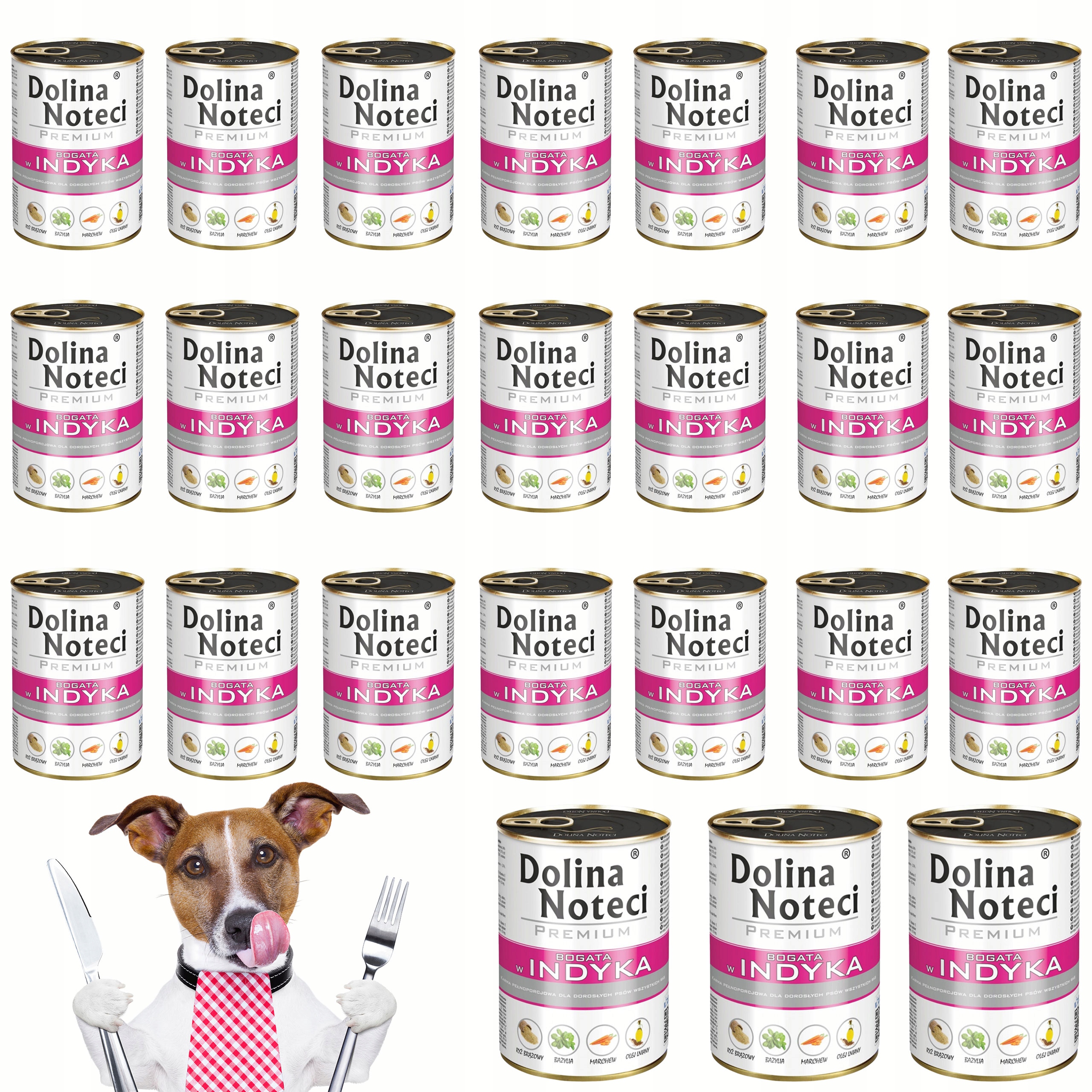 Levně Dolina Noteci Premium Krmivo pro psa Krůta 24x400 g