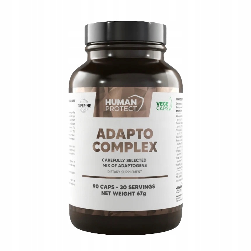 HUMAN PROTECT ADAPTO COMPLEX 90KAPS. Wsparcie Układu Nerwowego