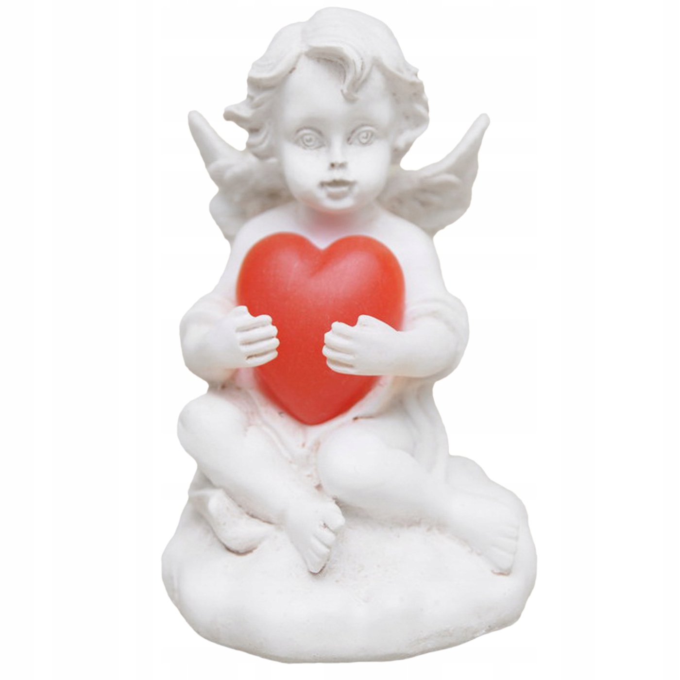 

Figurka Dekoracyjna Anioł Na Grób Znicz Serce Led