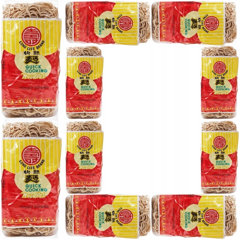 Levně 10 x Čínské Těstoviny Mie na smažení na vokě Quick Cooking 500 g