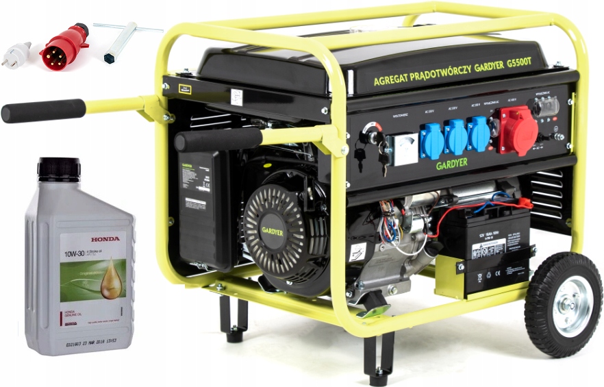 AGREGAT GENERATOR PRĄDOTWÓRCZY G5500T 400V AVR 5,5