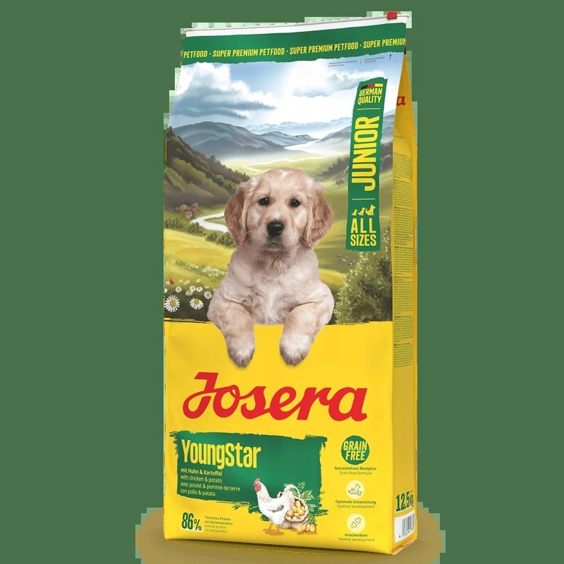 Levně Josera YoungStar Bezobilné krmivo 12,5 kg Josera