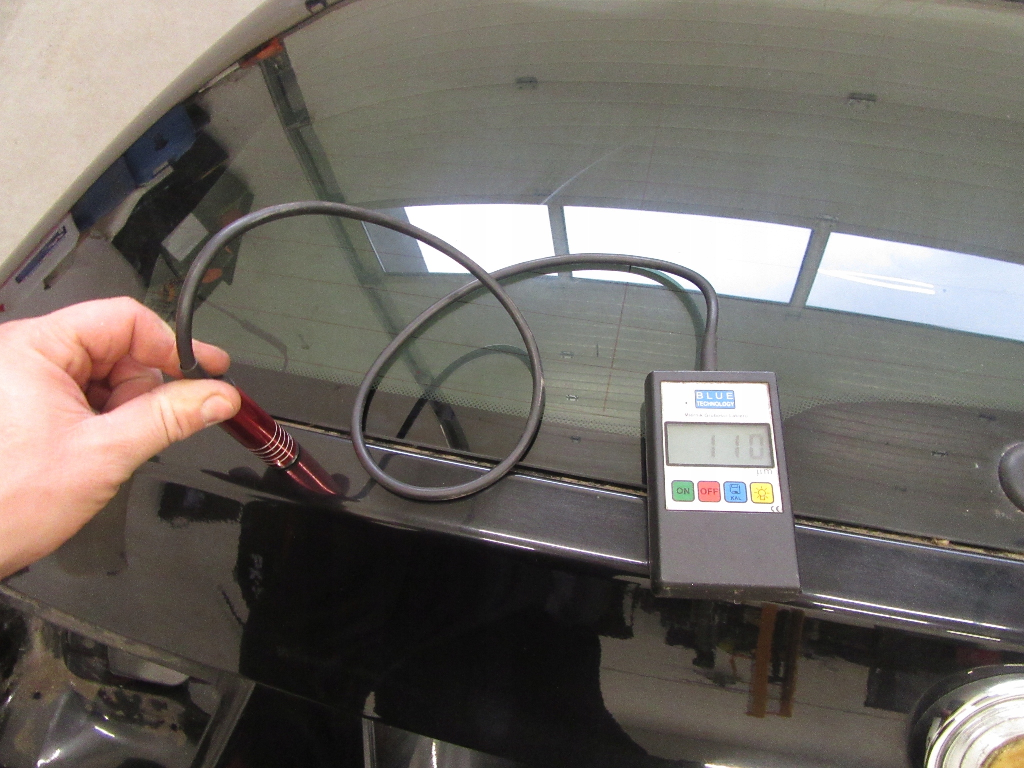 boot door rear window BMW e70 X5 475 Blacksapphire
