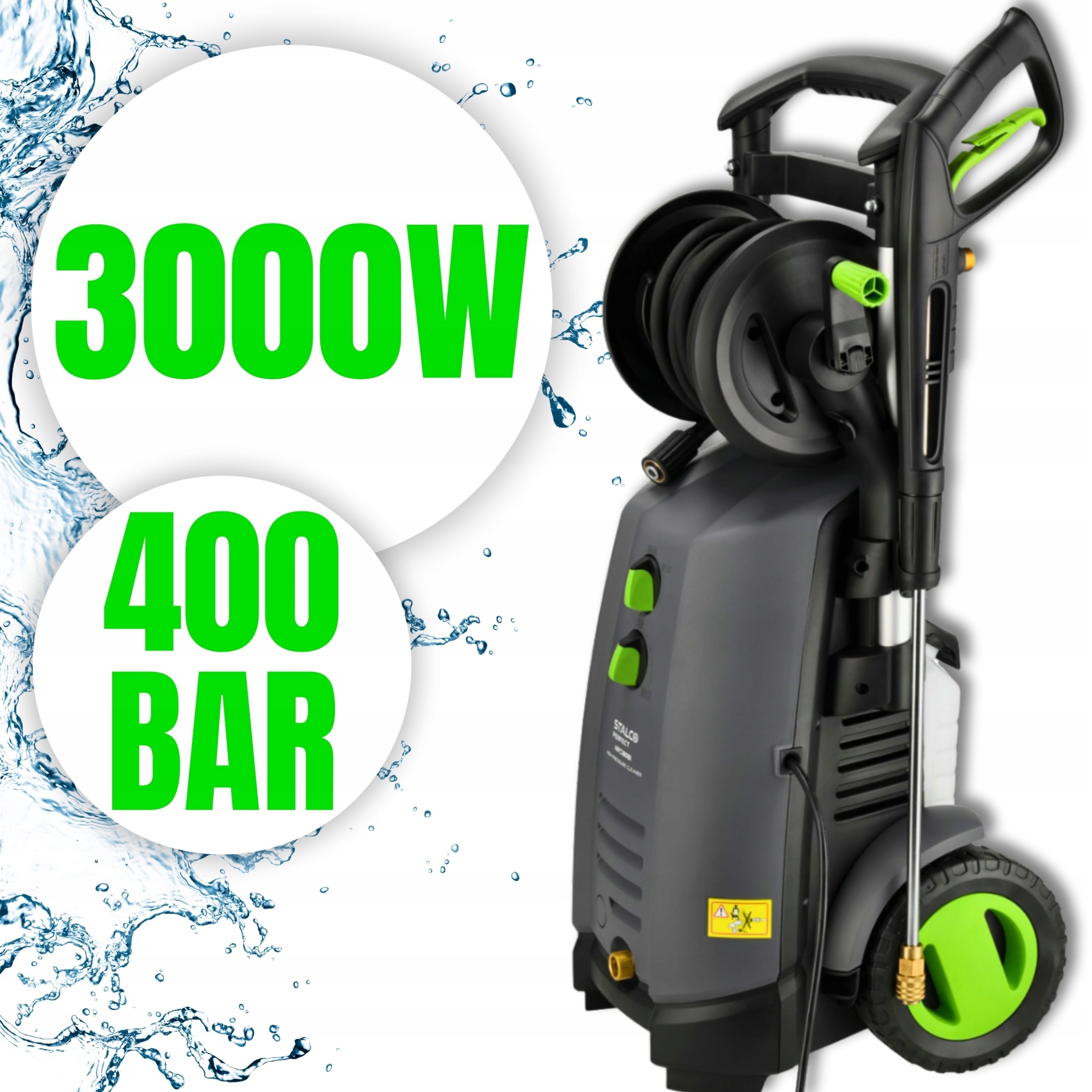 MYJKA CIŚNIENIOWA 400 BAR SAMOSSĄCA MOSIĘŻNA INDUKCJA PŁYN KARCHER 3000W Marka Stalco