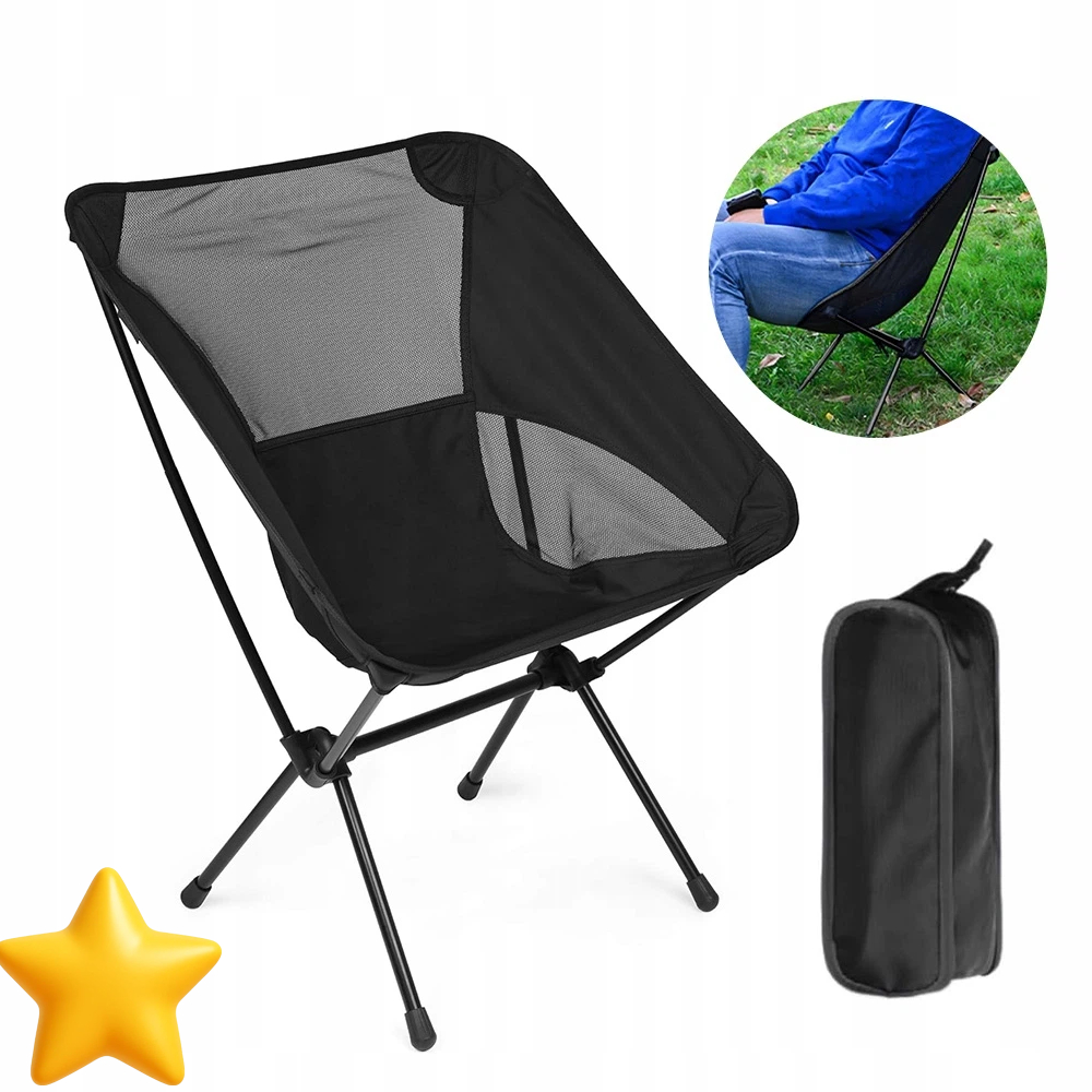 Skládací Rybářské Křeslo, Lehké, Praktické, 105 Kg, Turistické, Na Ryby