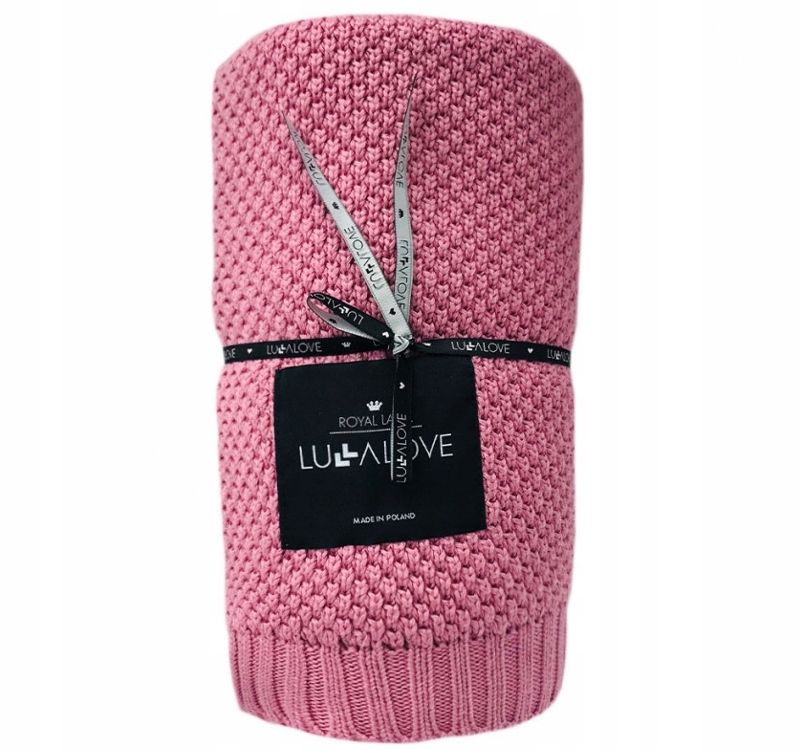 

Lullalove Kocyk Bambusowy 80x100 CM Piwonia