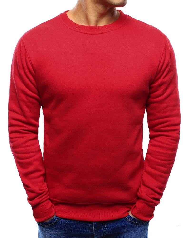 

Bluza Męska Klasyczna Gładka bx3867 - XXL