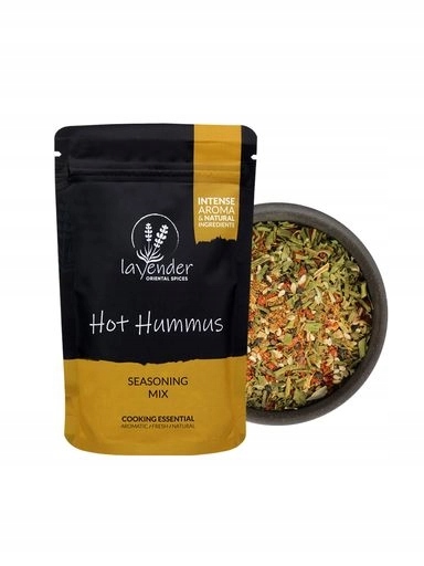 4x Hot Hummus Koření na hummus a sendviče 80 g Lavender Spices