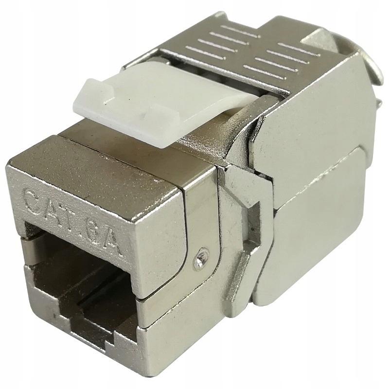 

Gniazdo Keystone RJ45 kat.6A Stp beznarzędziowe