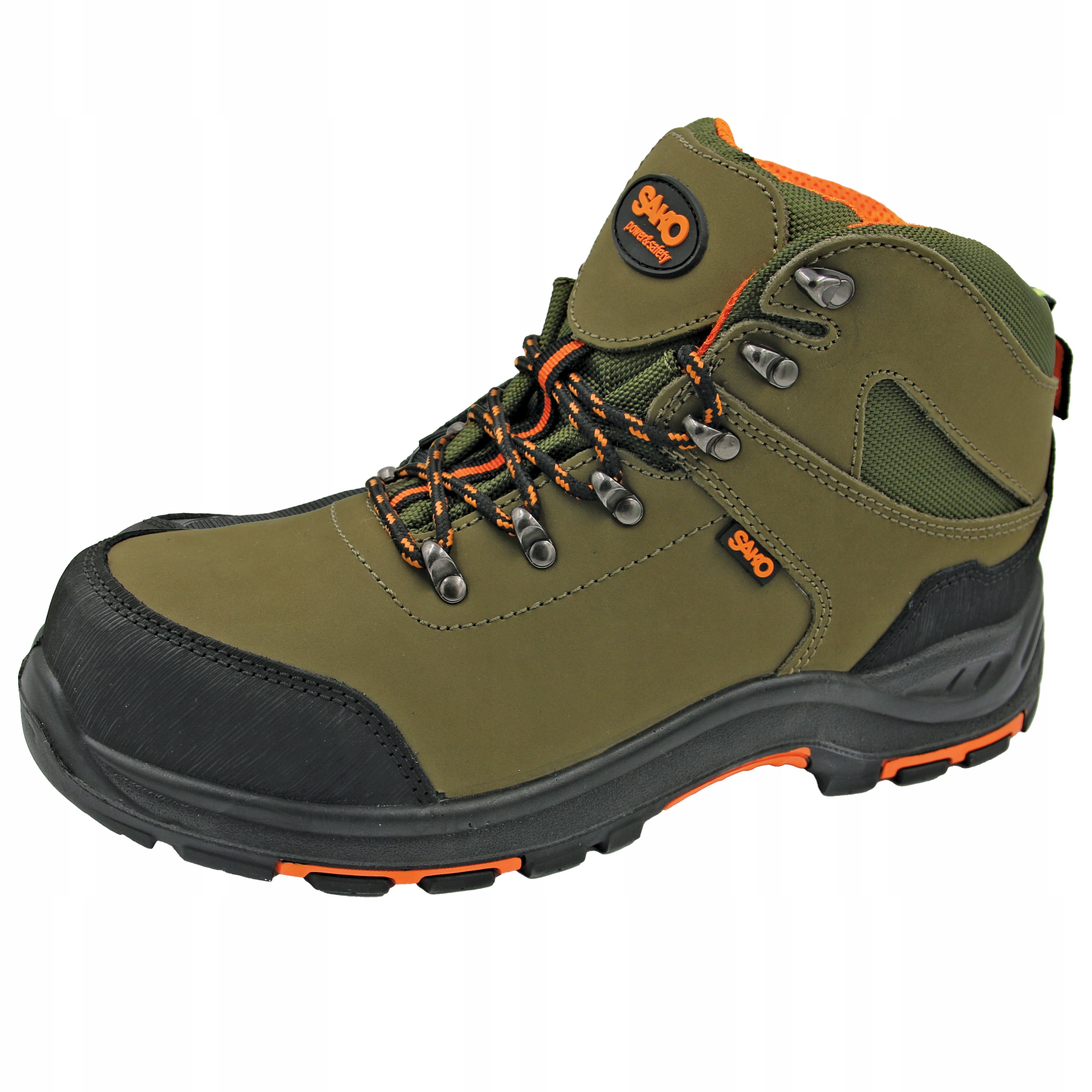 Trzewiki Ochronne wysokie Obuwie Robocze męskie z podnoskiem S3 Hro r44