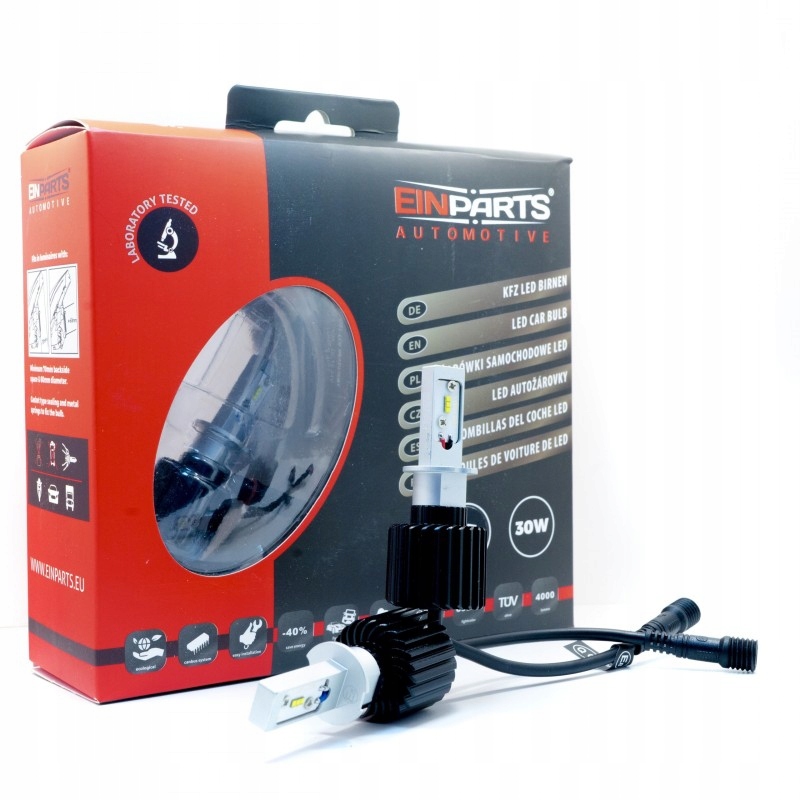 Led Automobilové Žiarovky H3 12/24V Canbus 6000K