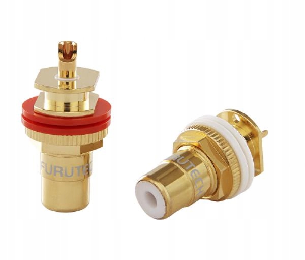 Zásuvka Rca Cinch Furutech FP-900 (g) zlatá 2ks