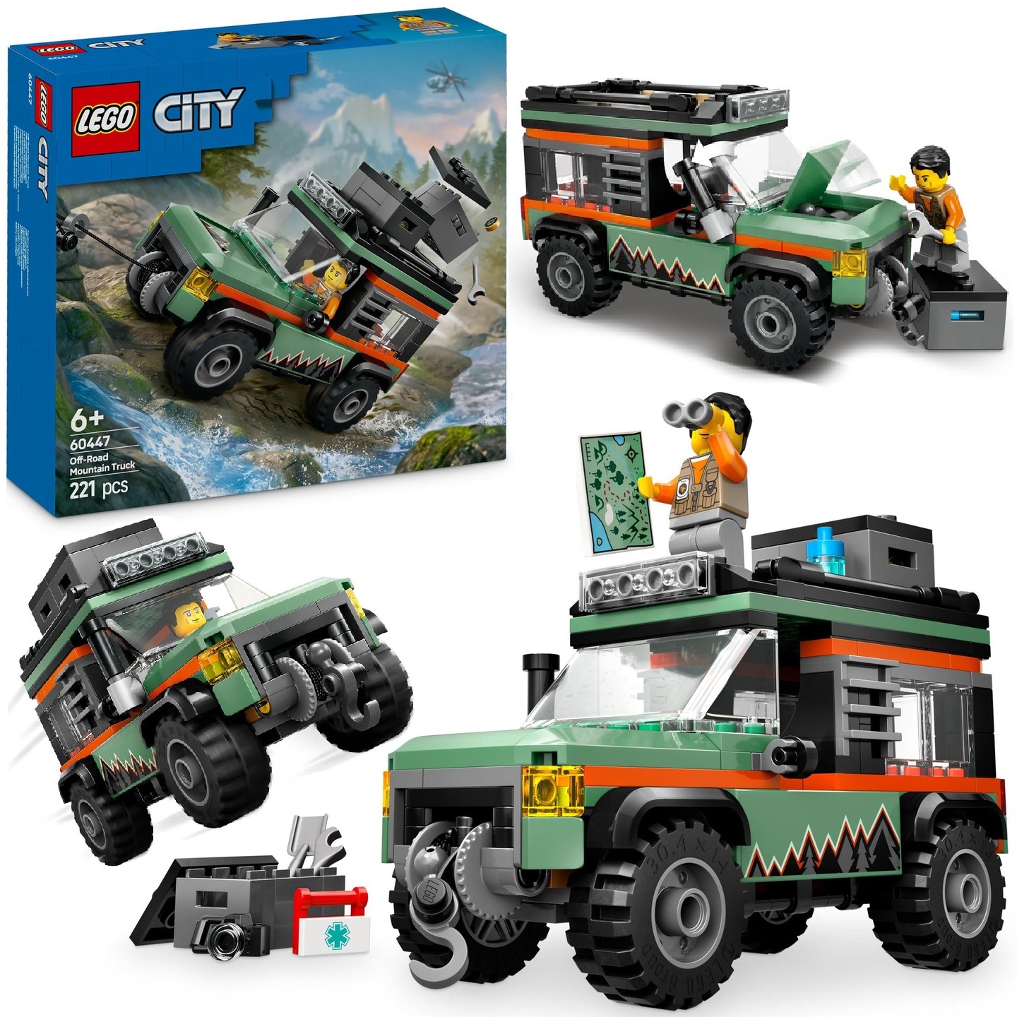 Lego City Górska Ciężarówka Terenowa 4x4 60447 Katalog Lego W Wersji Pdf
