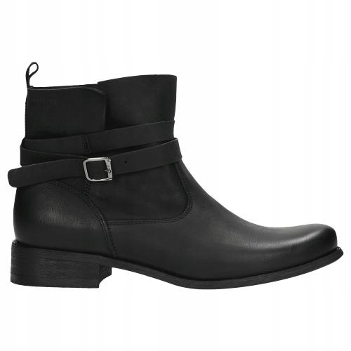 

Buty Wojas Botki damskie skóra czarne r. 37