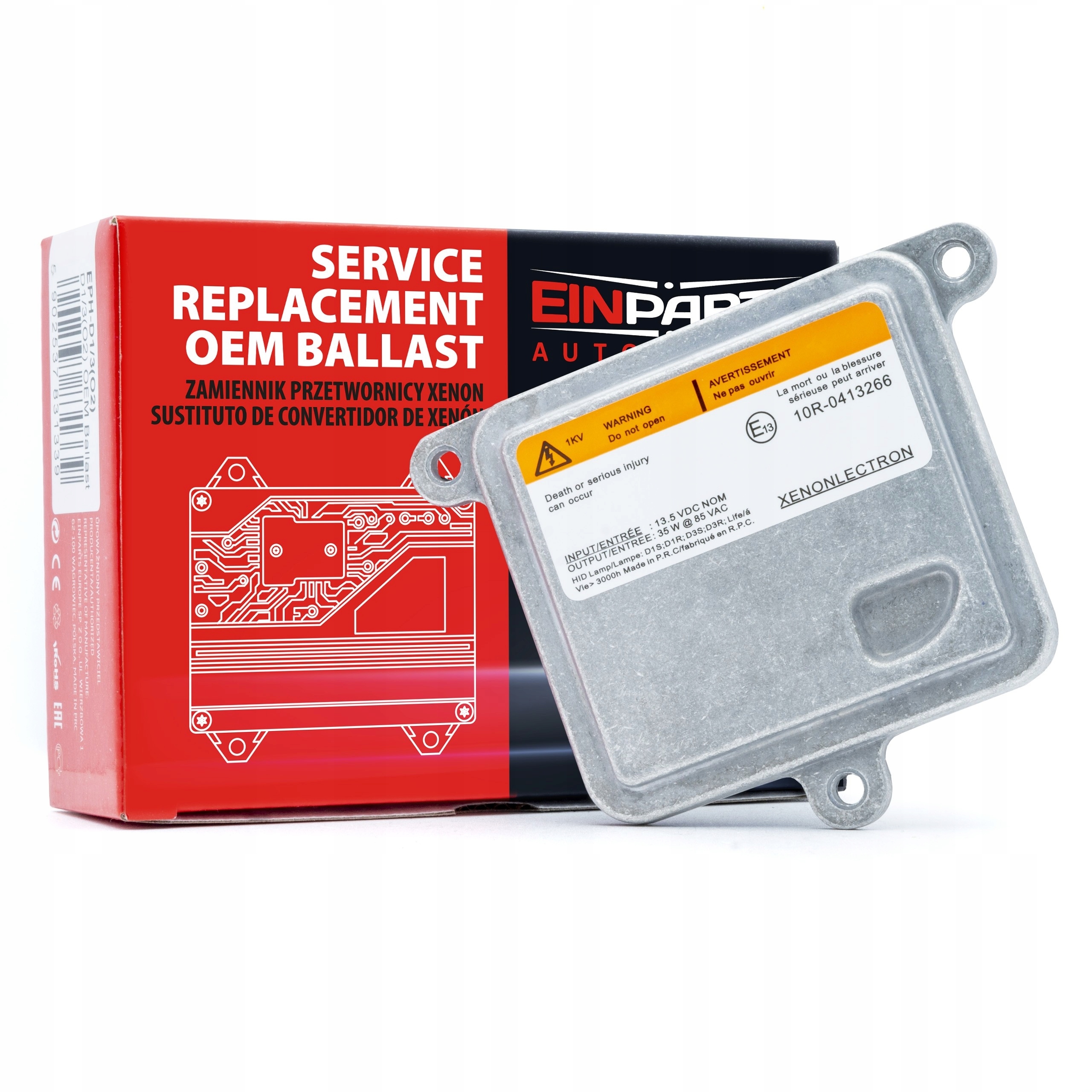 Měnič Napětí Xenon Hid Starter Ford Hyundai Jaguar