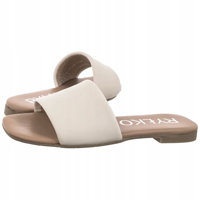 Skryane Dámské Nazouváky na léto Ryłko Krémové 0AGH2 Béžové