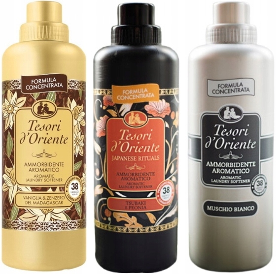 Levně Tesori d'Oriente Sada 3 italských avivážních přípravků 760 ml Vjm
