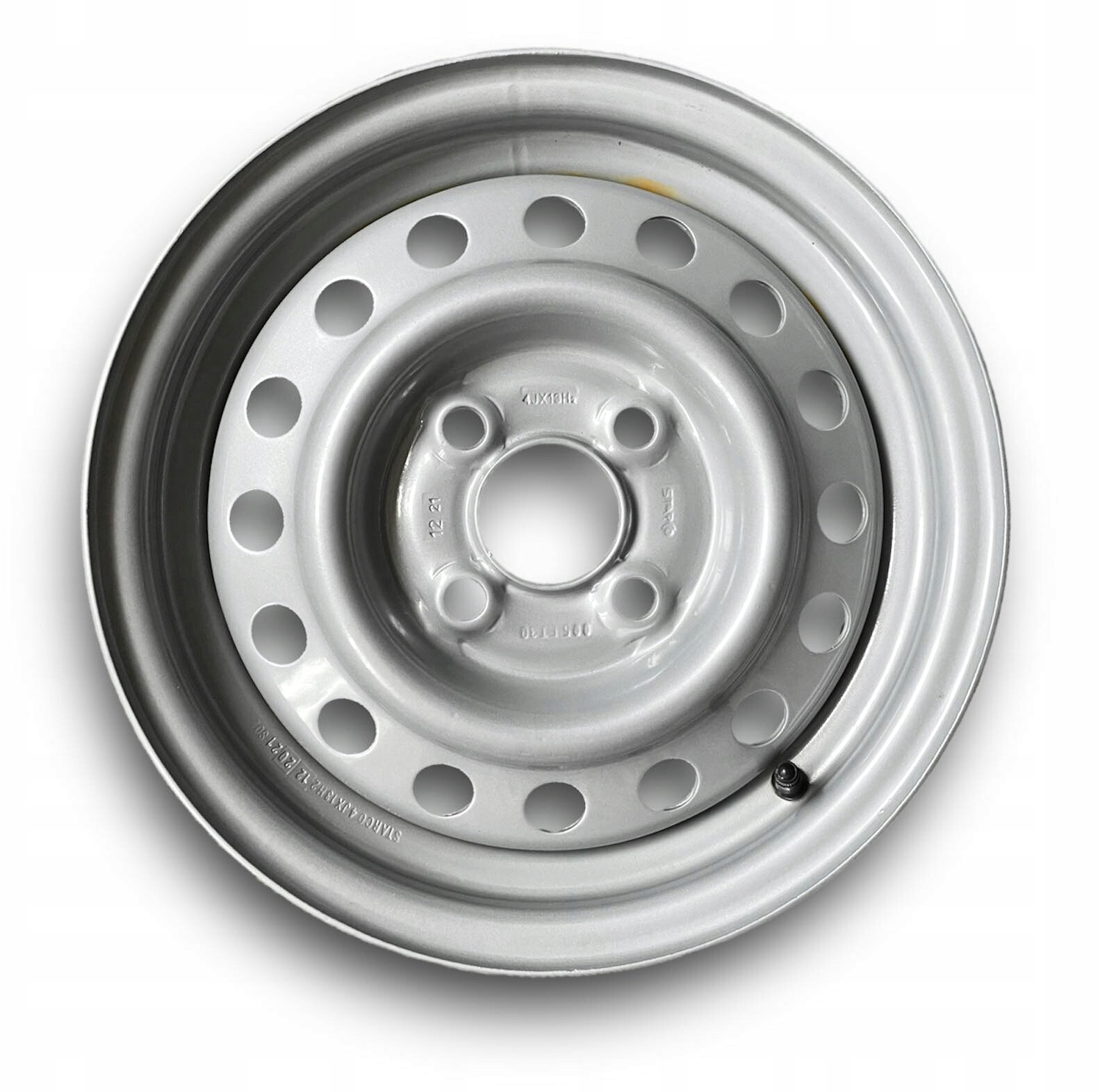 Felga ocelová Silver Wb 4Jx13 H2 ET30 pro přívěs