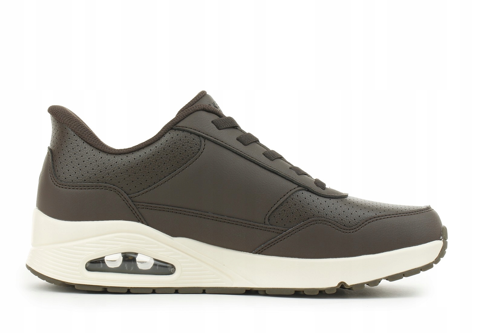 Pánské boty Skechers Uno Banksia Luxe 183023-CHOC Vel 42