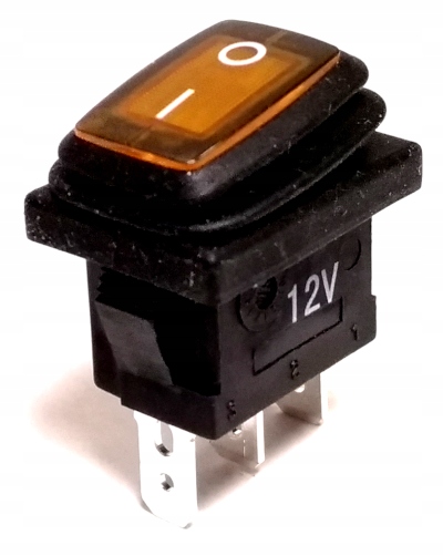 

Przełącznik włącznik hermetyczny żółty 12V 20A