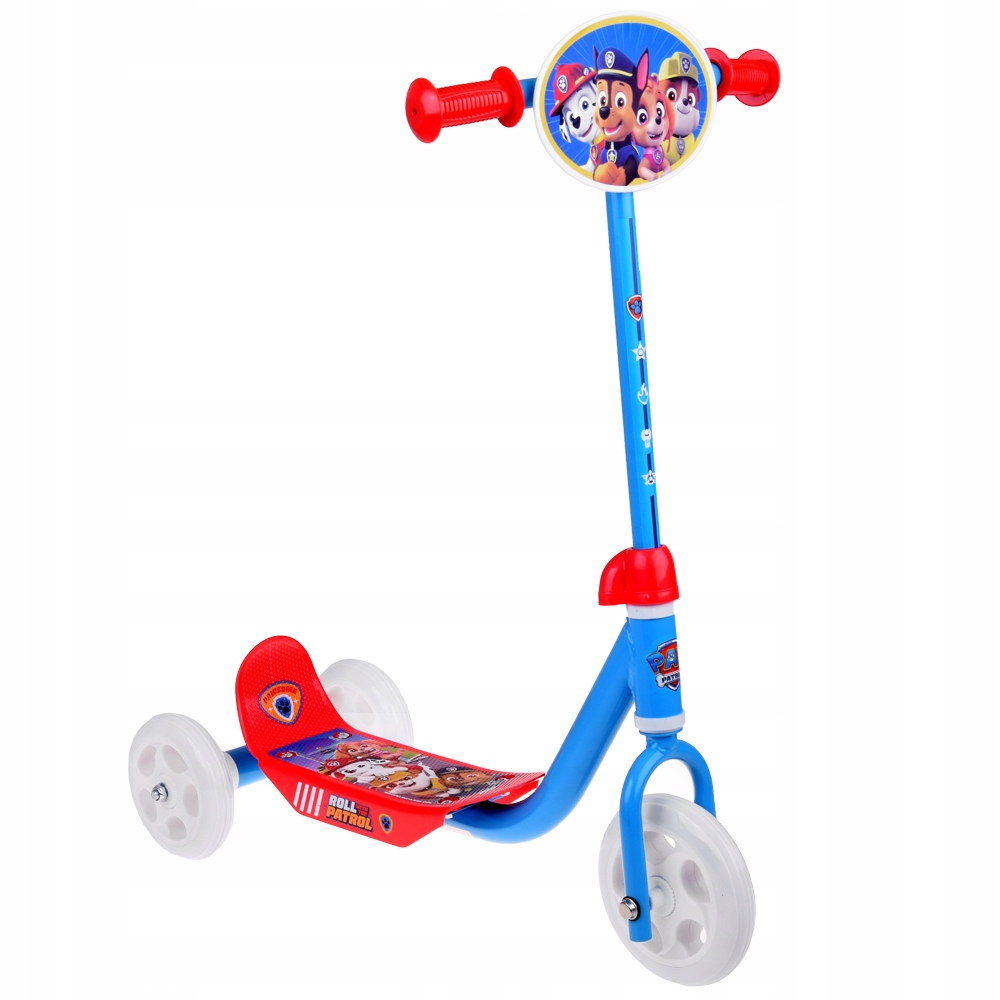 Hulajnoga 3-kołowa dla dzieci 20 kg Psi Patrol Czerwona SP0851
