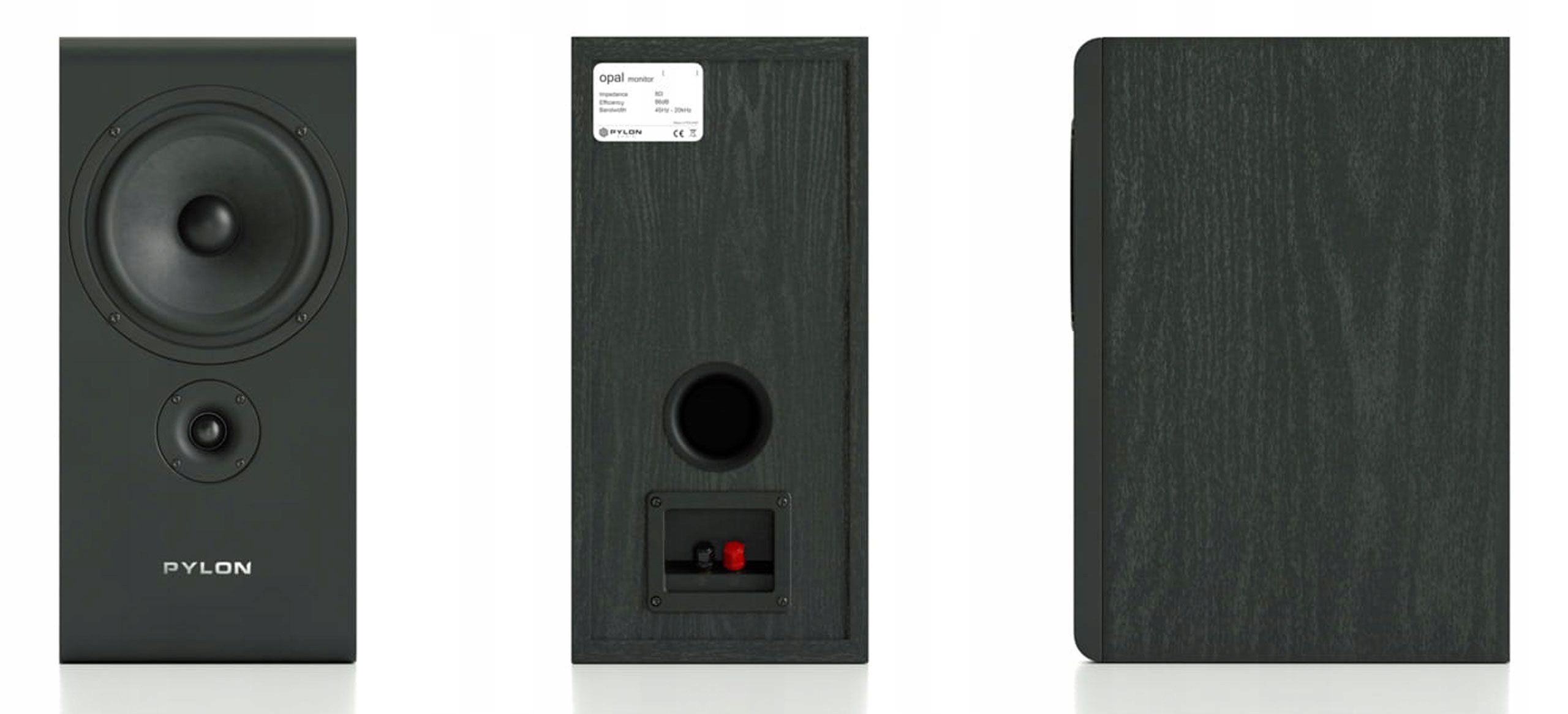 PYLON AUDIO OPAL MONITOR KOLUMNY+MASKOWNICE GRATIS Kolor czarny