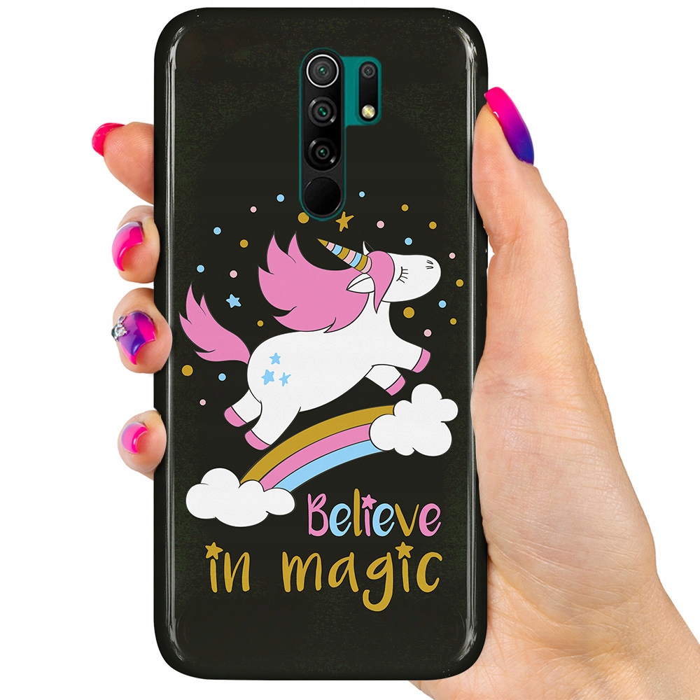 

Etui Jednorożec do Xiaomi Redmi 9 Szkło