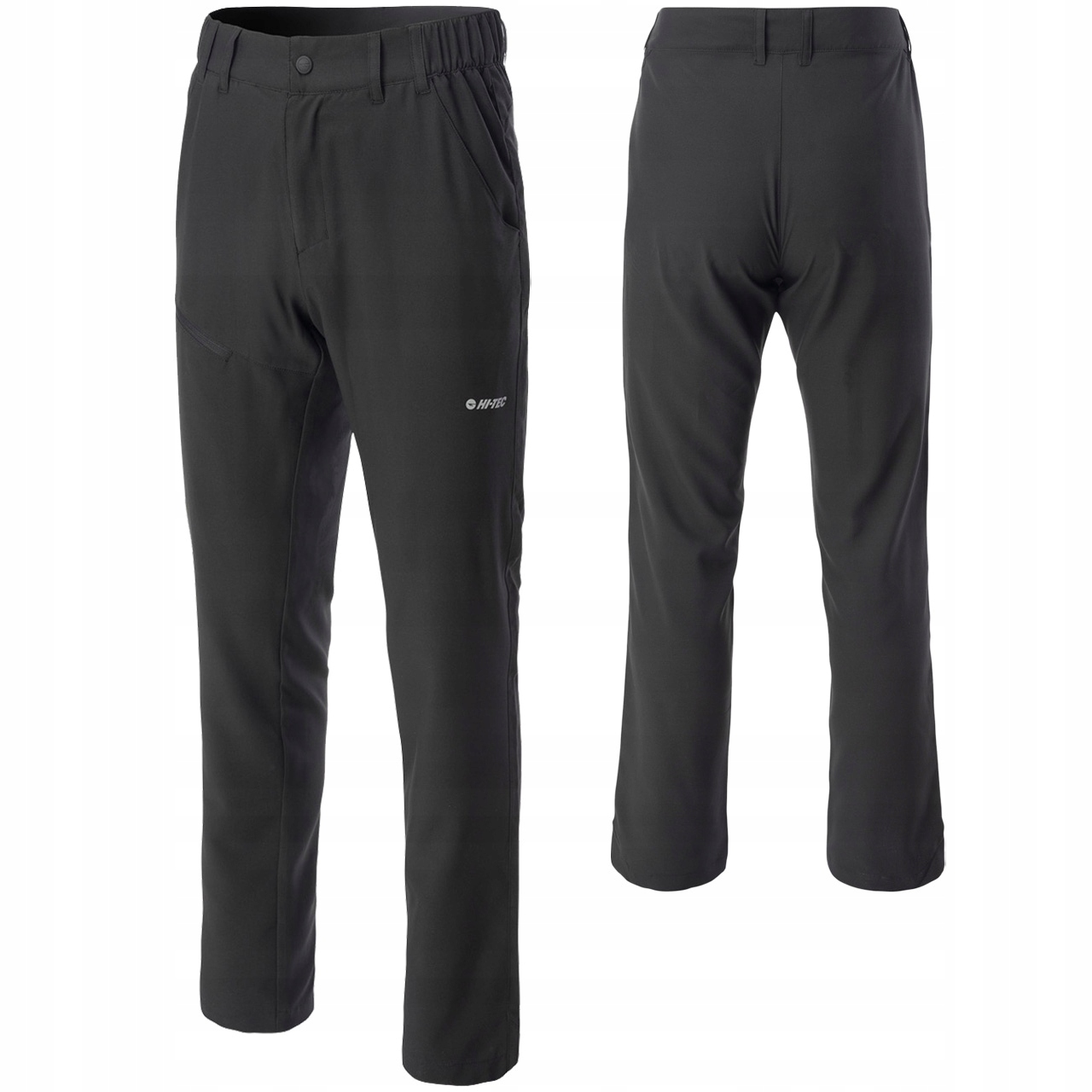 Spodnie Męskie Trekkingowe Hi-Tec Megin Szybkoschnące Zapinana Kieszeń S