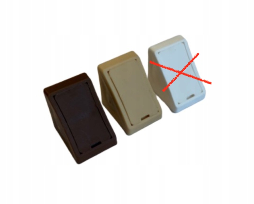 

Podpórka złącze kątowe pojedyncze r.kolory (20szt)