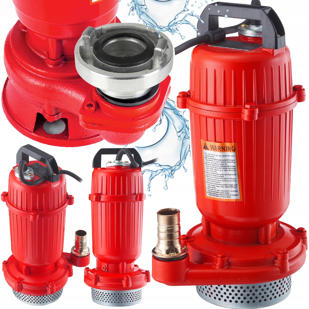 Pompa Do Wody Brudnej Czystej Zatapialna Zanurzeniowa 1600W 1' Cal MP0701