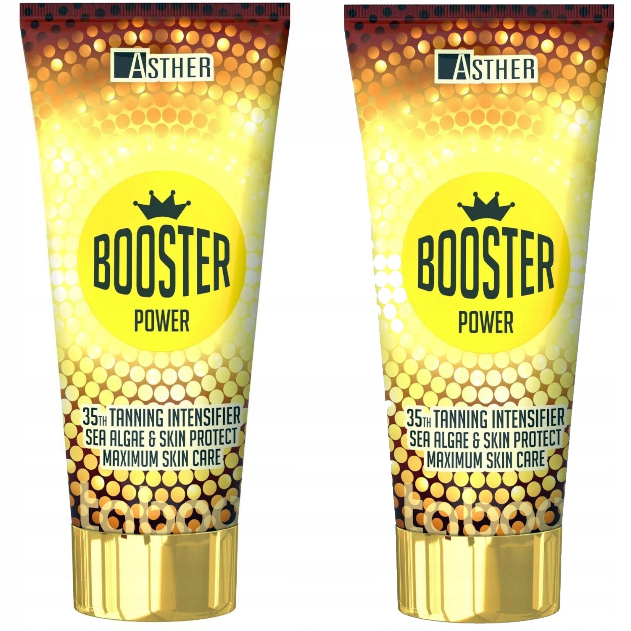 Sada 2 x urychlovačů opalování Asther Booster Power Accelerator