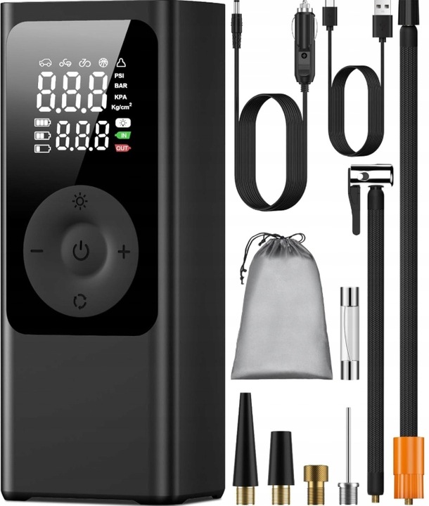 12V CZK-5613 Autočerpadlo S Batérkou, Usb-c
