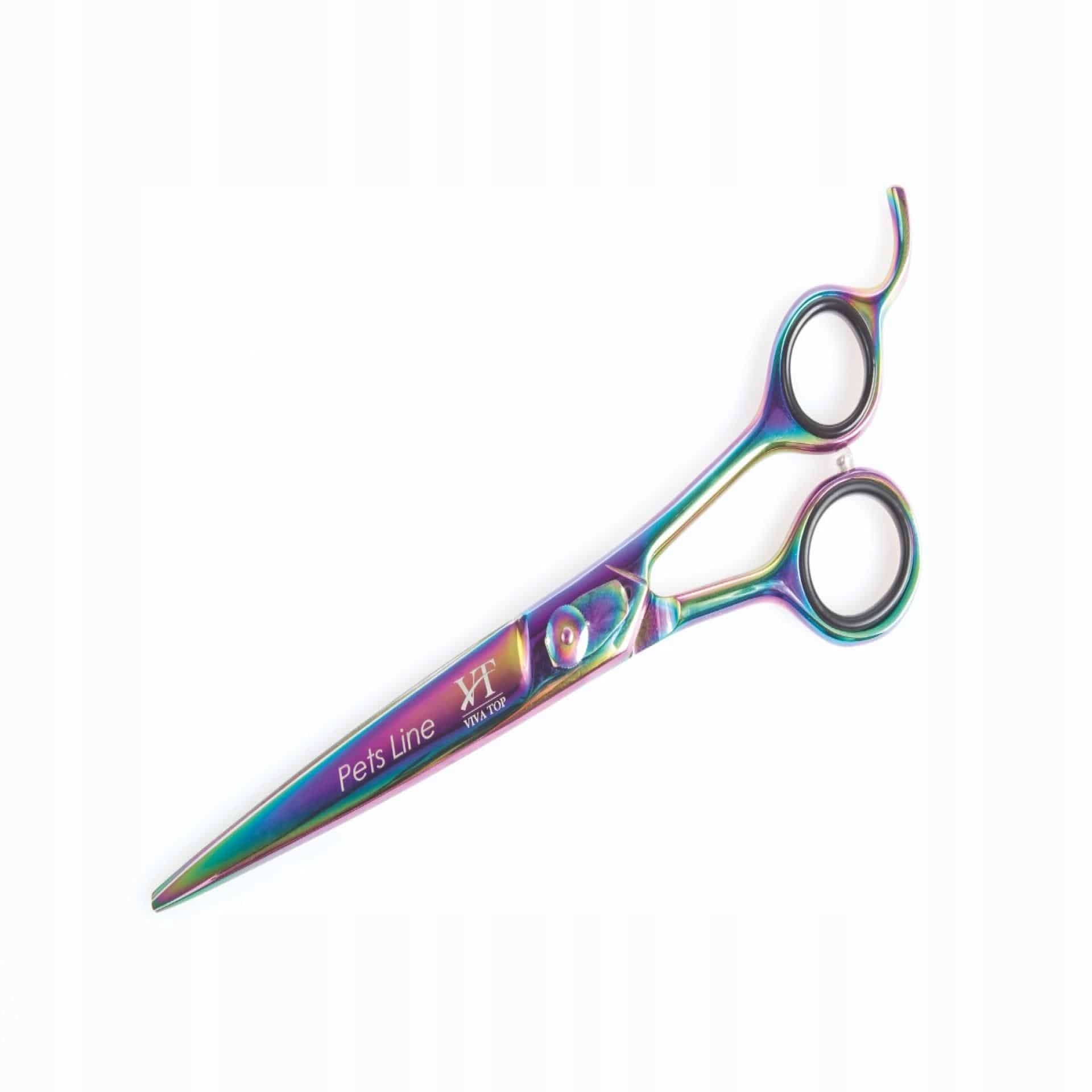 Groomerské nůžky Pets Jay2 MULTICOLOR/rovné 8,5'