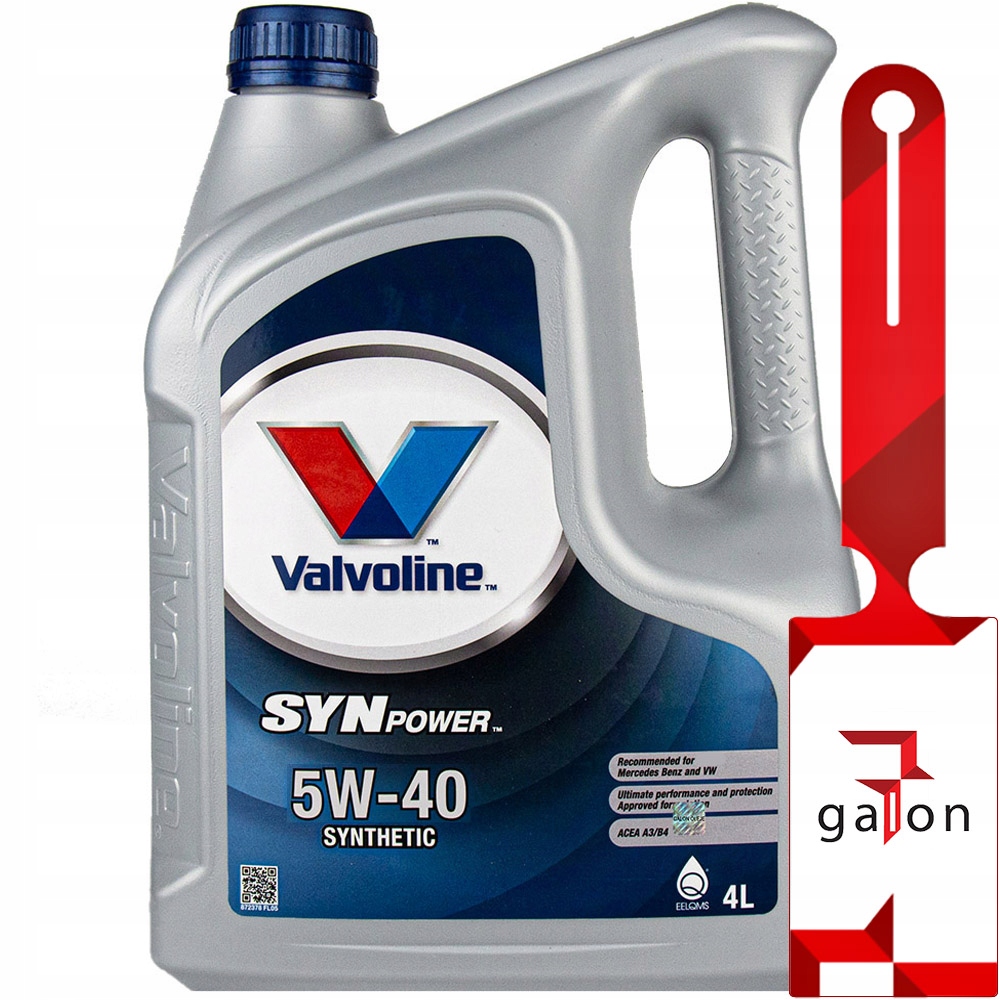 

Valvoline Synpower 5W40 4L