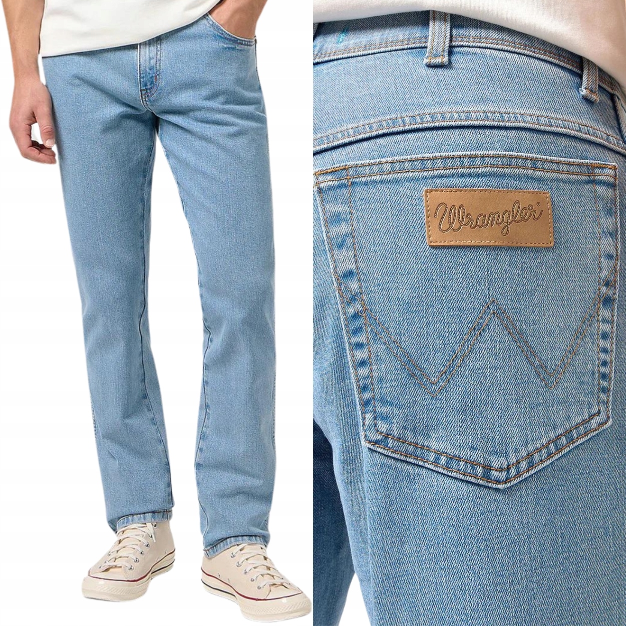 Wrangler Texas Slim Vibes Džins lehce přiléhavé džínové kalhoty W38 L30