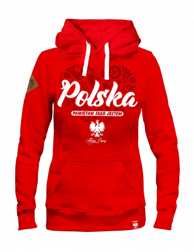 

Bluza Patriotyczna damska Kocham Polskę Ak na mecz