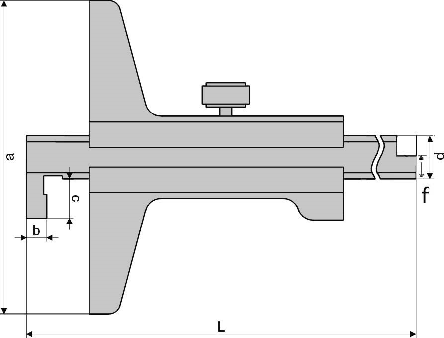 GŁĘBOKOŚCIOMIERZ MAGf.MAGa 400 x 150mm 0.05 Marka Gimex